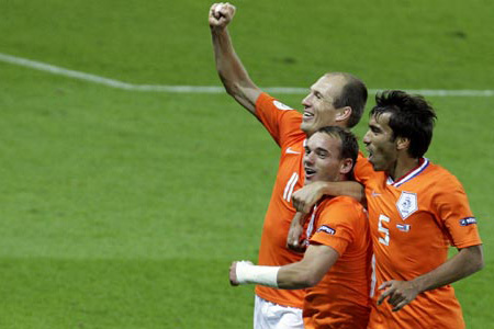 Nederland-Frankrijk 4-1