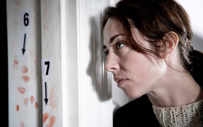 Sofie Grabol als Sarah Lund in The Killing